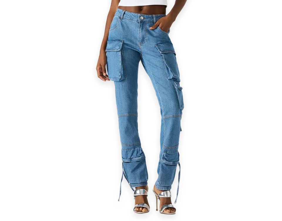 Steve Madden SKINNY DUO DENIM PANT