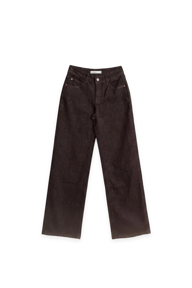 Oak + Fort BASIC WASHED STRAIGHT JEAN