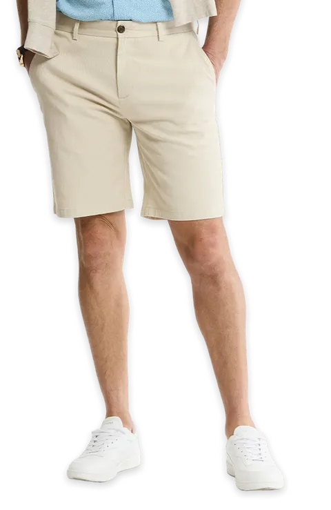 Jachs NY Cotton Silk Blend Stretch Shorts