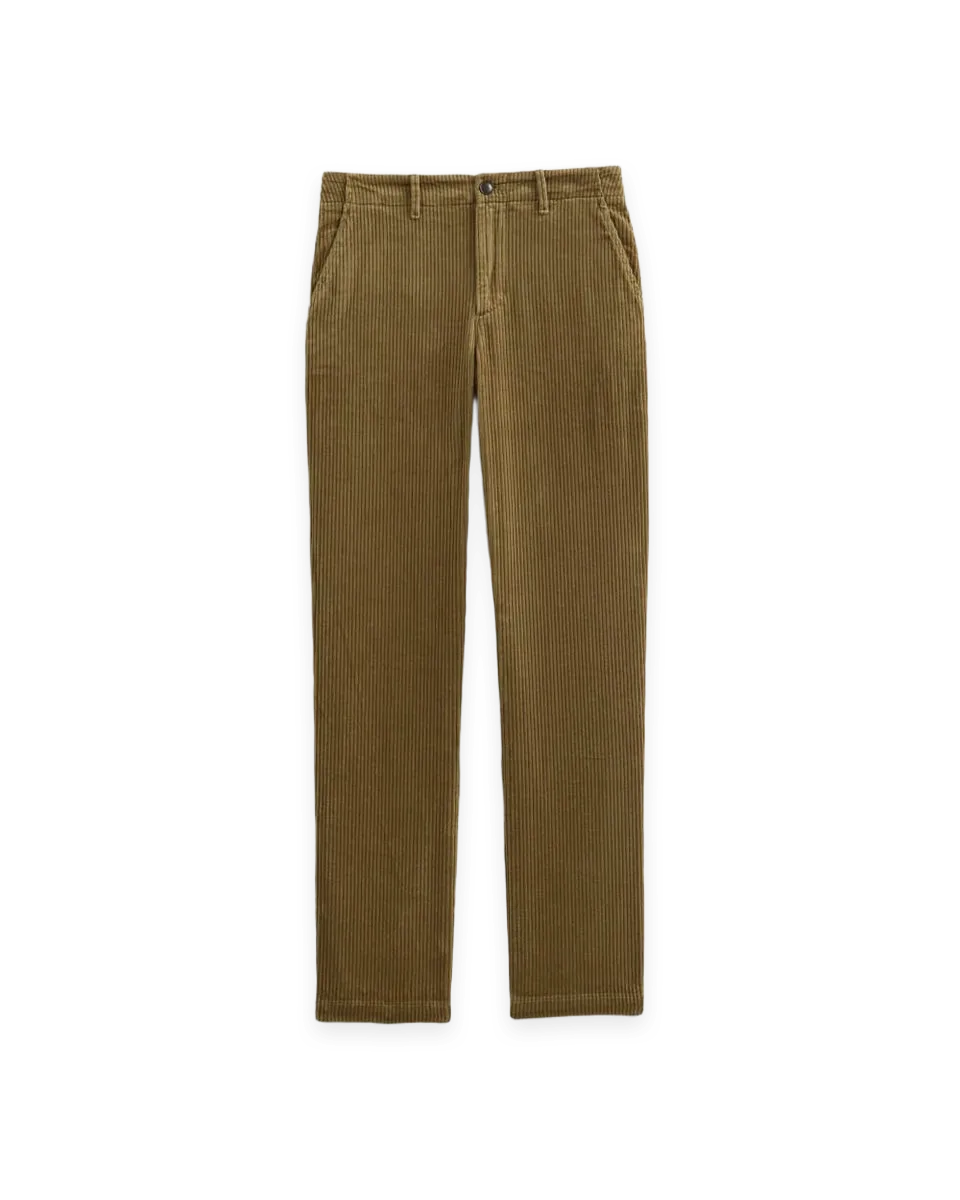 Everlane Wide Wale Corduroy Trouser · Aged Brass
