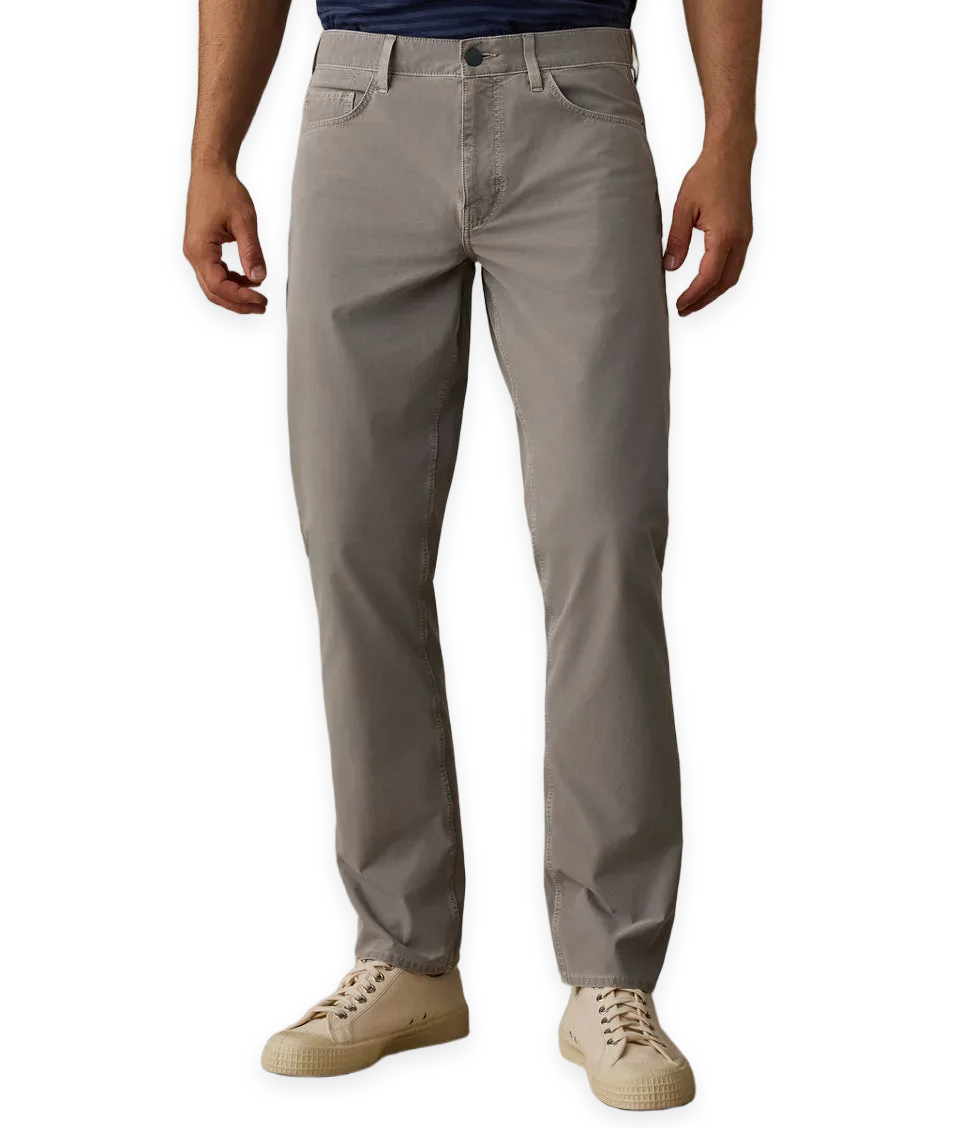 Faherty Movement Patina 5-Pocket Pant · Fossil
