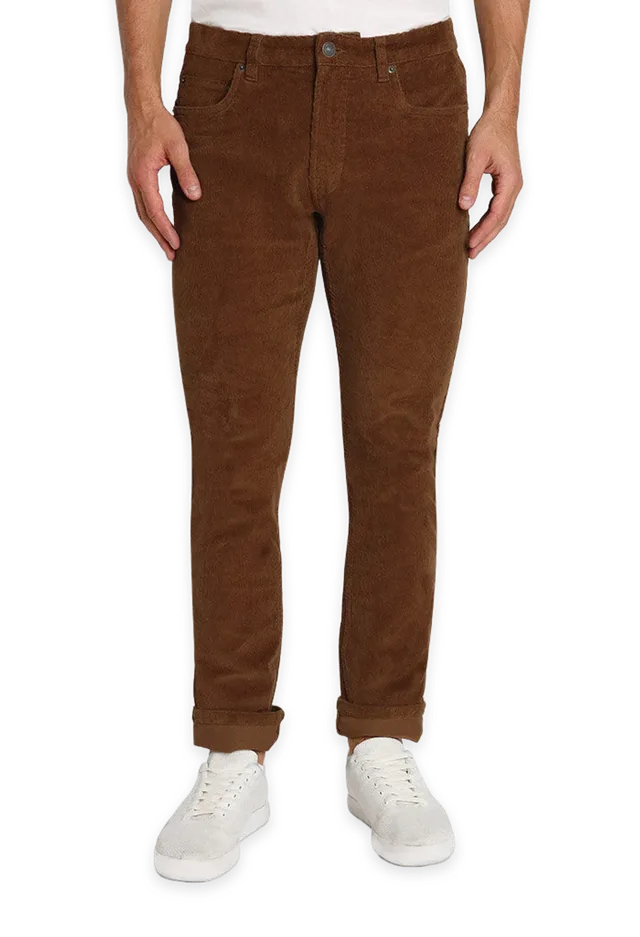 Jachs NY Straight Fit Stretch Corduroy Pant