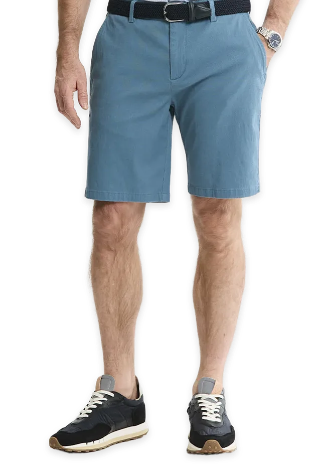 Jachs NY Cotton Silk Blend Stretch Shorts