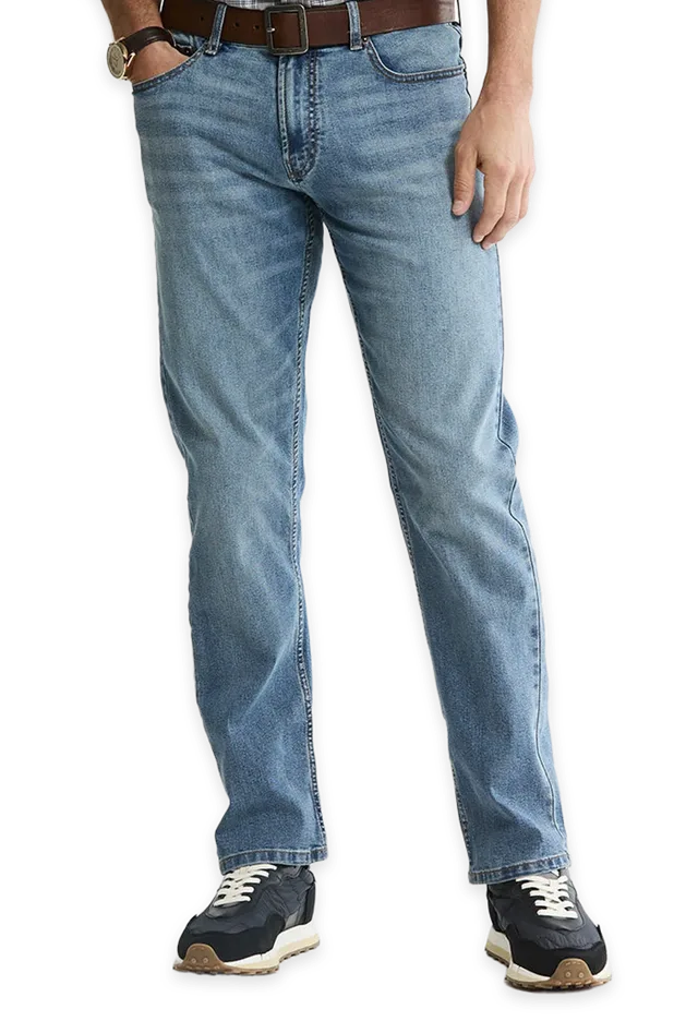 Jachs NY Relaxed Straight Fit Jeans