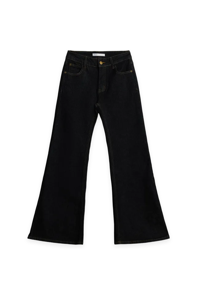 Oak + Fort FLARE LEG JEAN