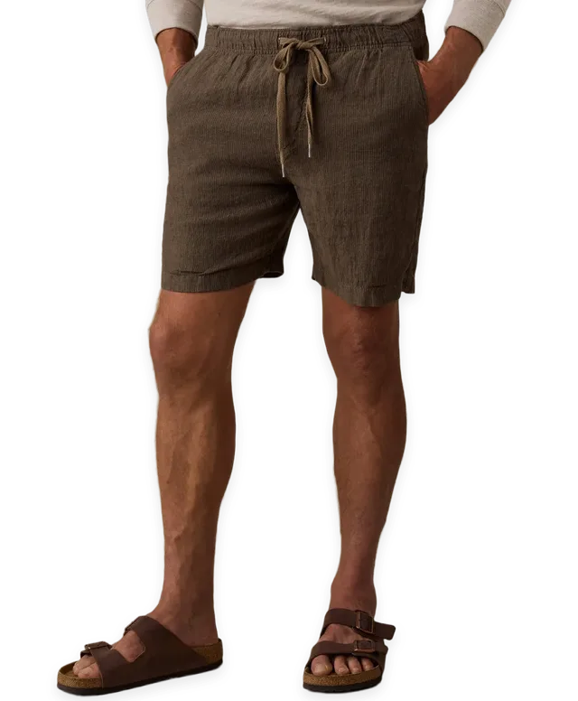 Faherty Essential Linen Short (6.5")