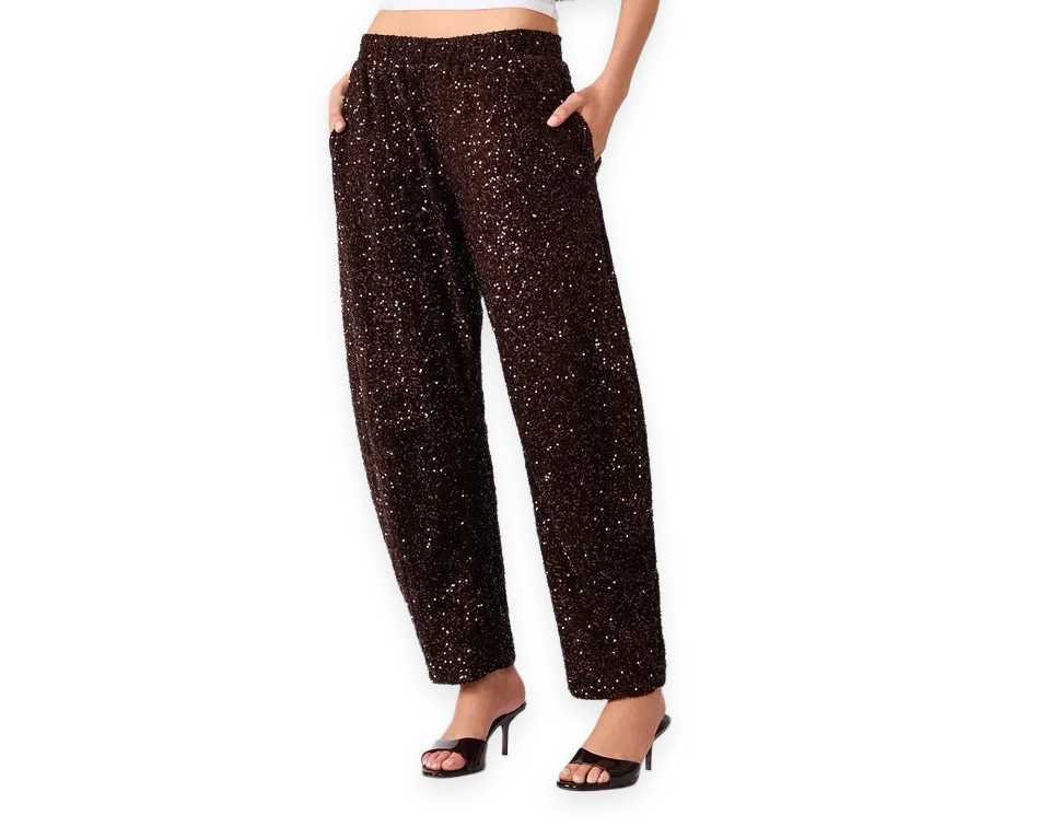 Steve Madden ARLET PANT DARK TOFFEE