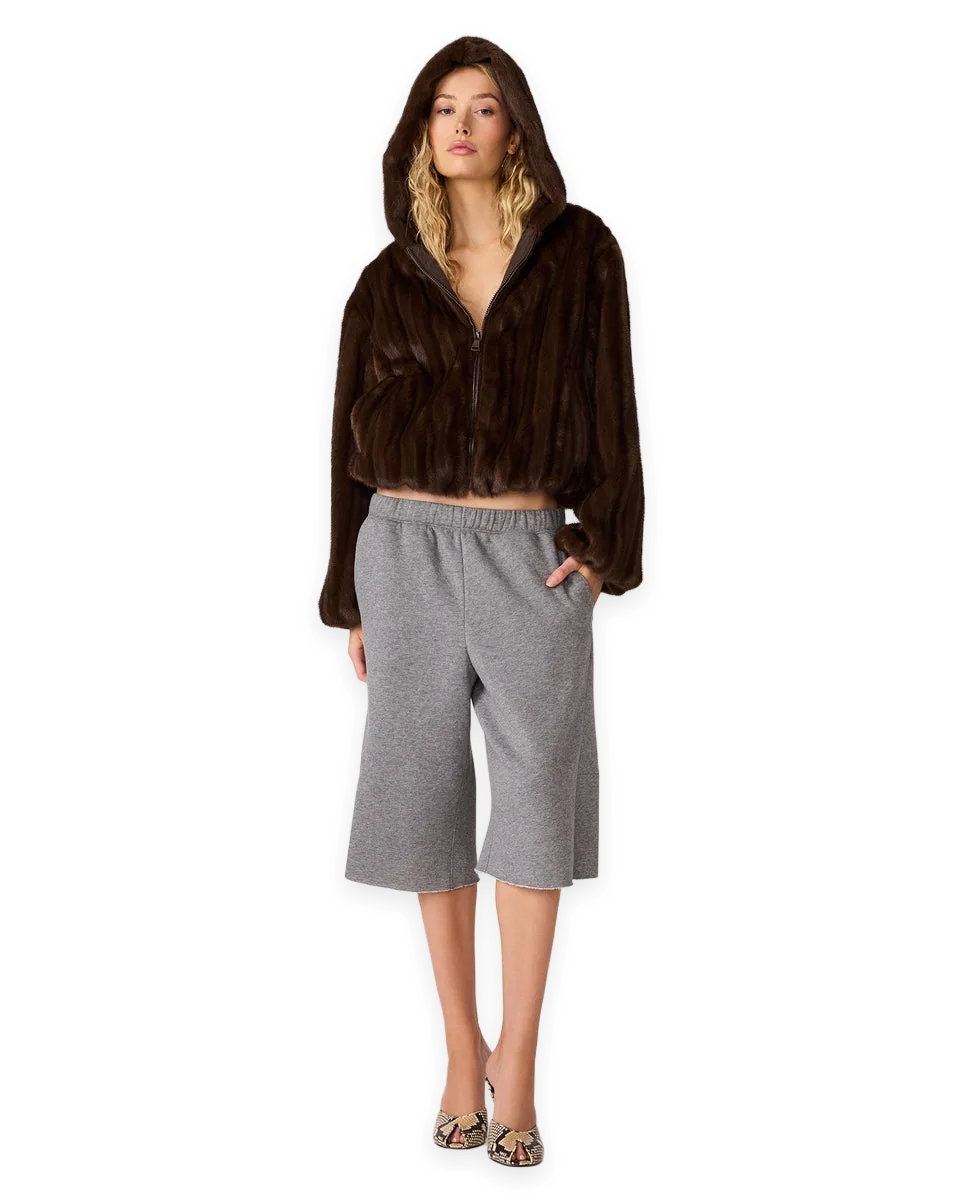 Steve Madden MAVIS JACKET WOLF BROWN