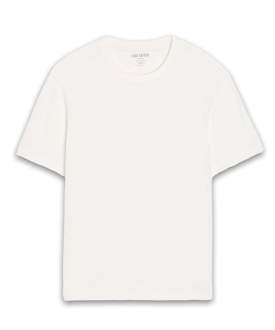 Todd Snyder Lightweight Mini Waffle Tee