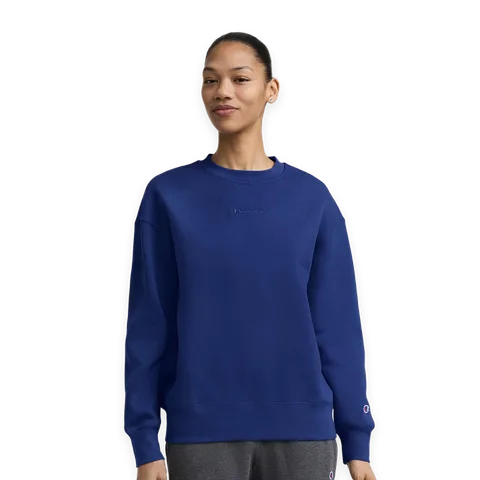 Champion Powerblend Crewneck Sweatshirt, Embroidered Script Logo