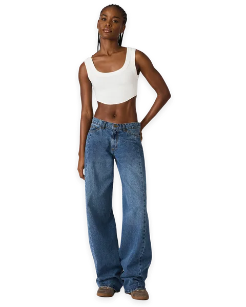 Steve Madden RORI JEAN DARK NAVY