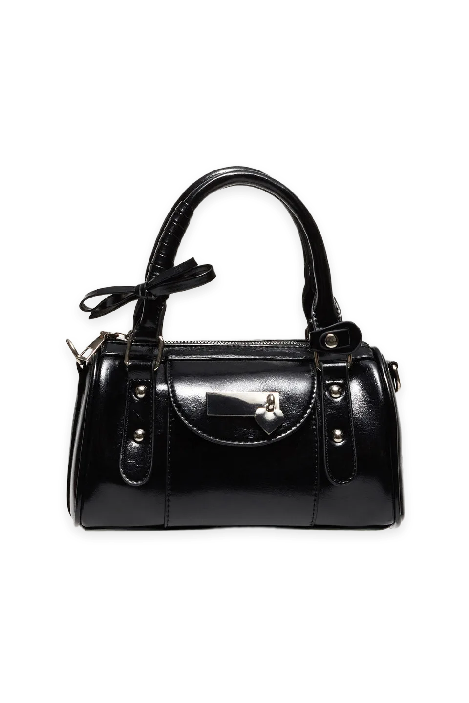 Edikted Faux Leather Heart Locket Bag, photo 2