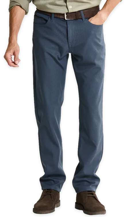 Jachs NY Heathered Stretch Performance 5-Pocket Pants