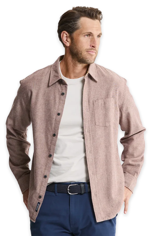 Jachs NY Manor Twill Button-Up Flannel Shirt