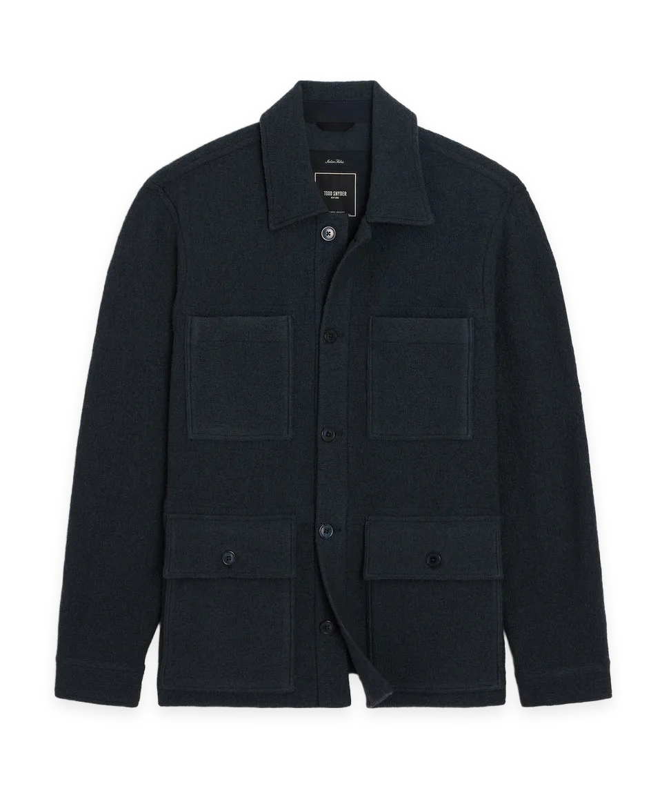Todd Snyder Italian Boiled Wool Field Jacket