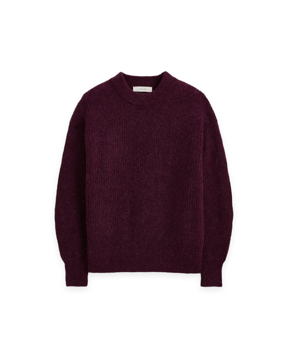 Everlane The Cocoon Crew in Alpaca