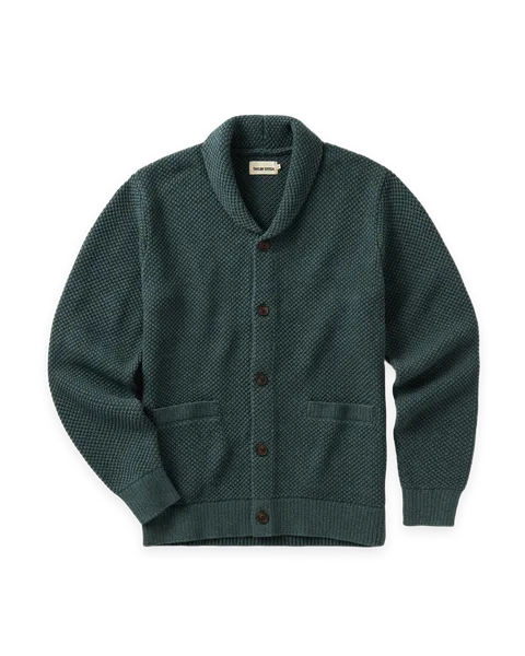 Taylor Stitch The Crawford Sweater in Dark Forest Twist