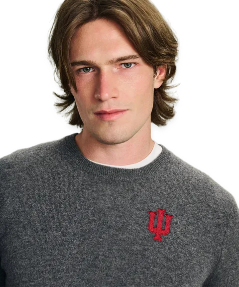 Naadam Men's Indiana University Cashmere Sweater