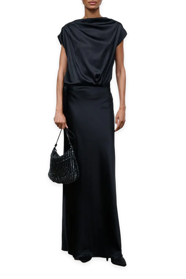 Staud Evelyn Silk Dress
