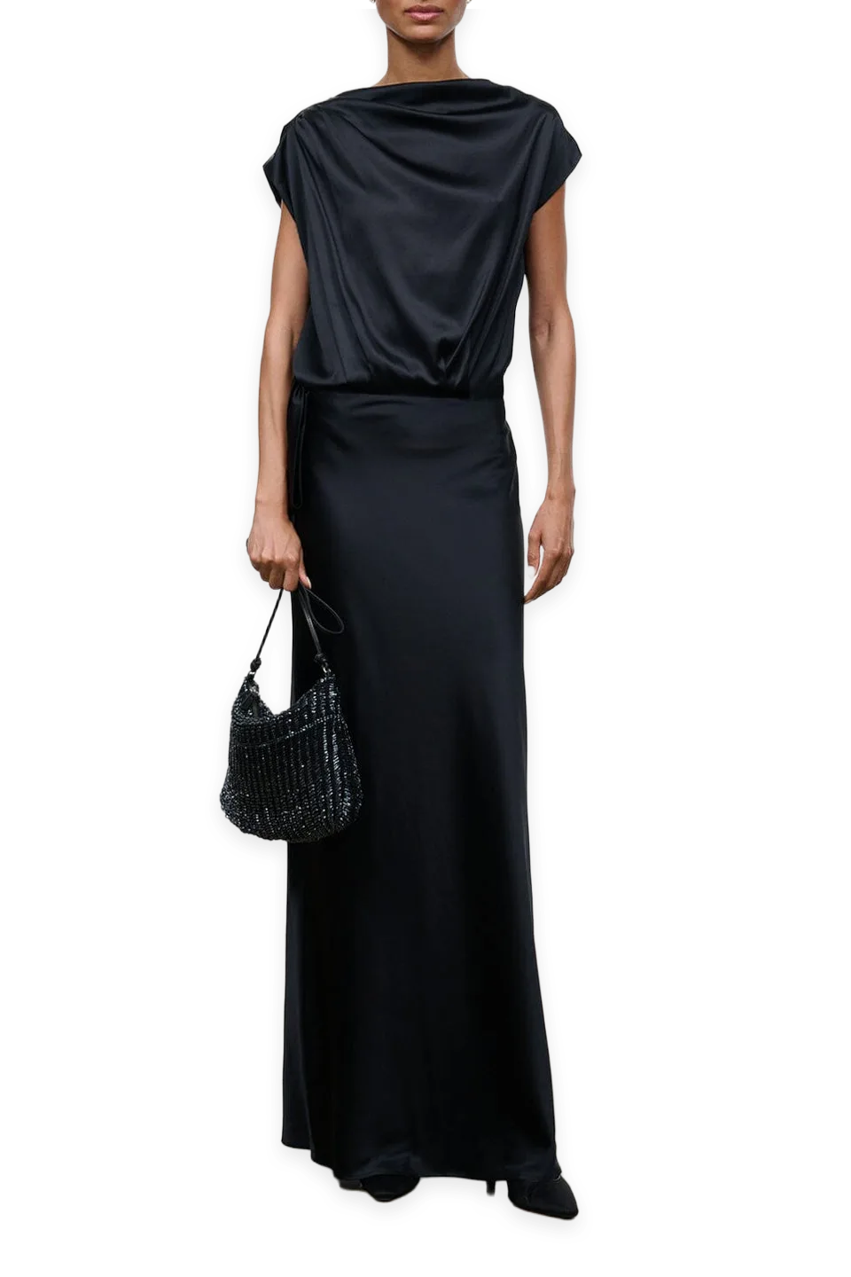 Staud Evelyn Silk Dress
