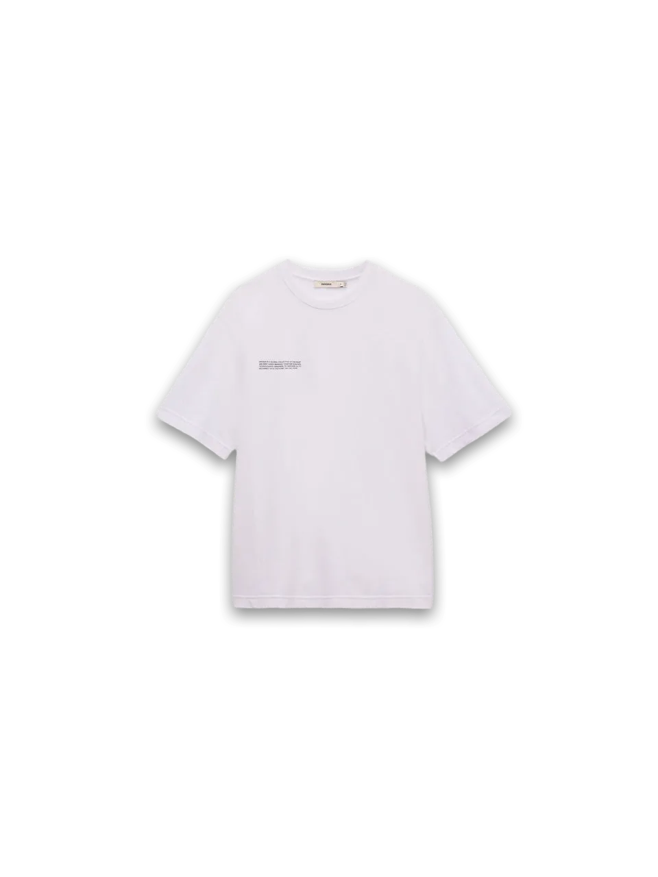 Pangaia Mens Midweight T-Shirt—White
