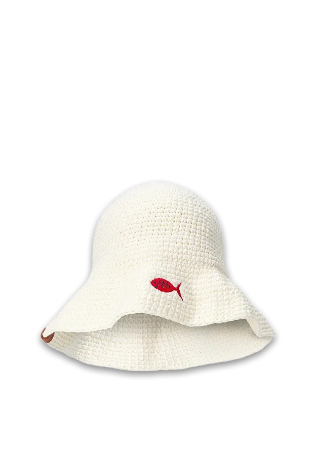 Staud Meyers Crochet Hat · Da Adolfo