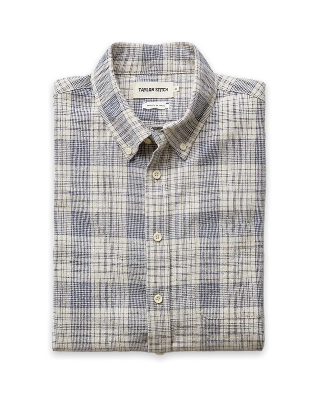 Taylor Stitch The Jack in Japanese Oyster Plaid