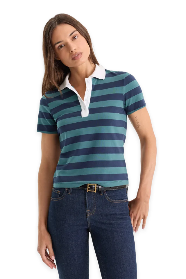 Good American THE EASY POLO