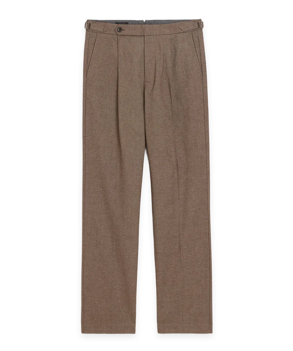 Todd Snyder Italian Heathered Cotton Side Tab Trouser