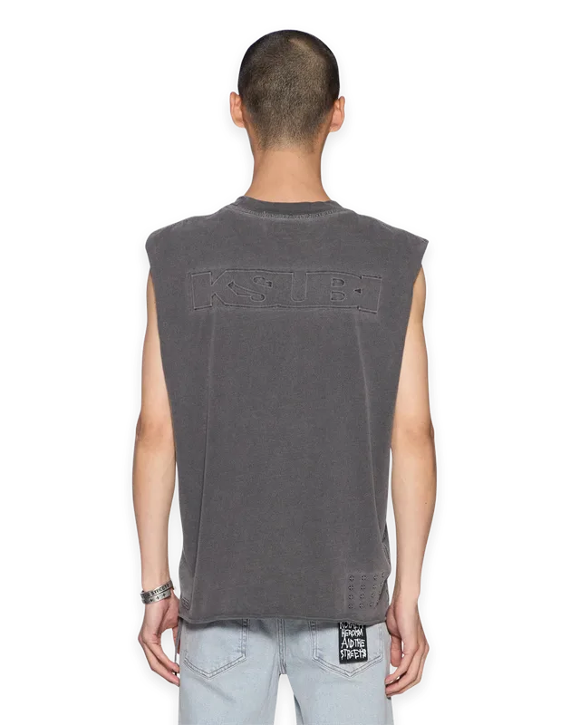 Ksubi INTRUDER CUT OFF CHARCOAL