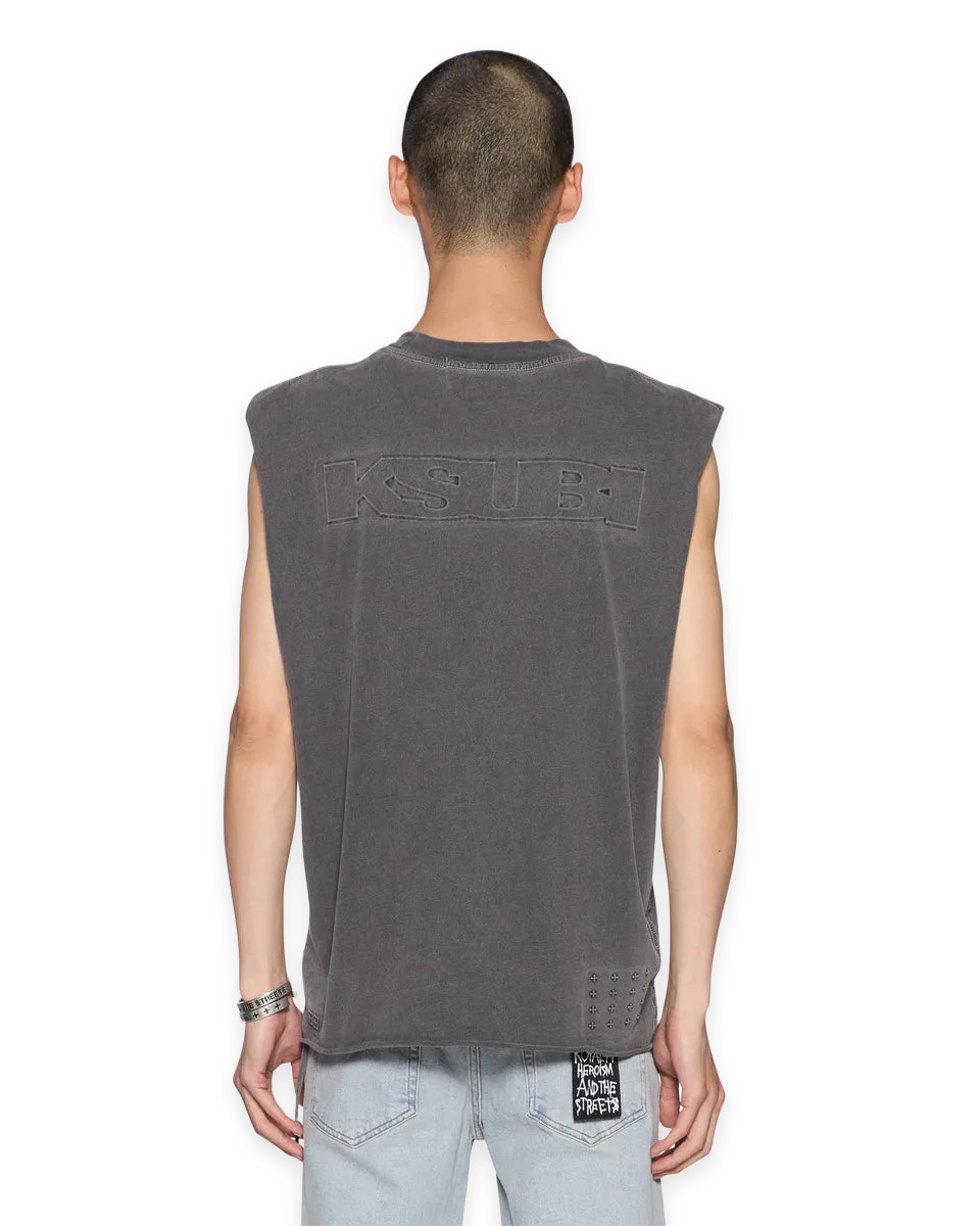Ksubi INTRUDER CUT OFF CHARCOAL