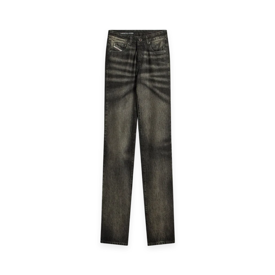 Diesel Diesel D-Liet Straight Leg Jeans