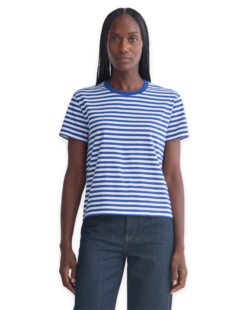 Everlane The Organic Cotton Box-Cut Pocket Tee · No Pocket