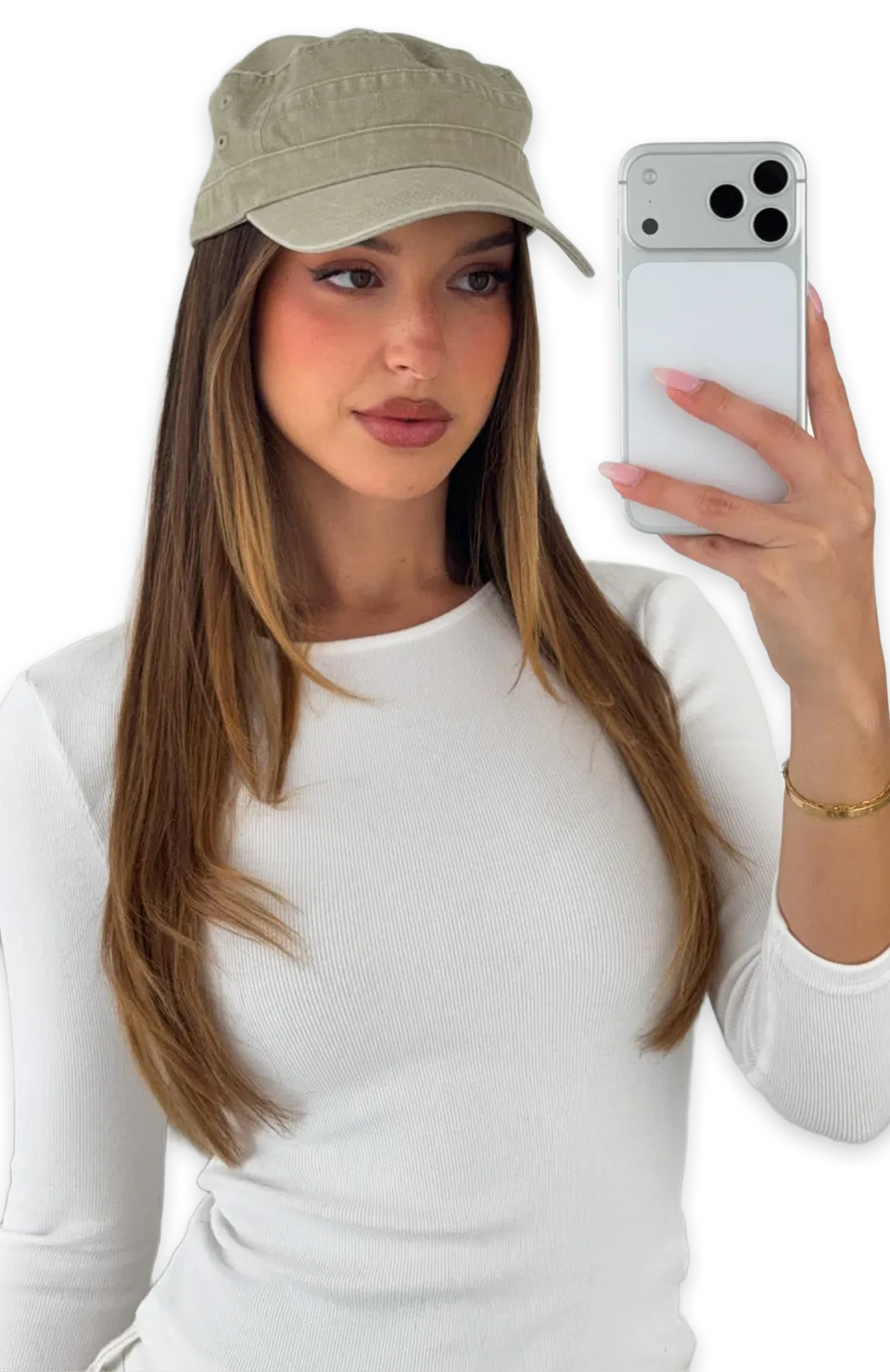 White Fox Jett Cap Khaki