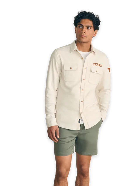 Faherty University of Texas Legend Sweater Shirt