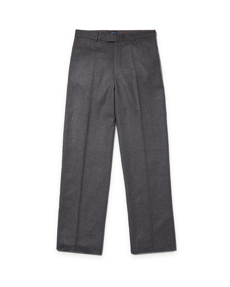 Noah Flat Front Wool Trouser