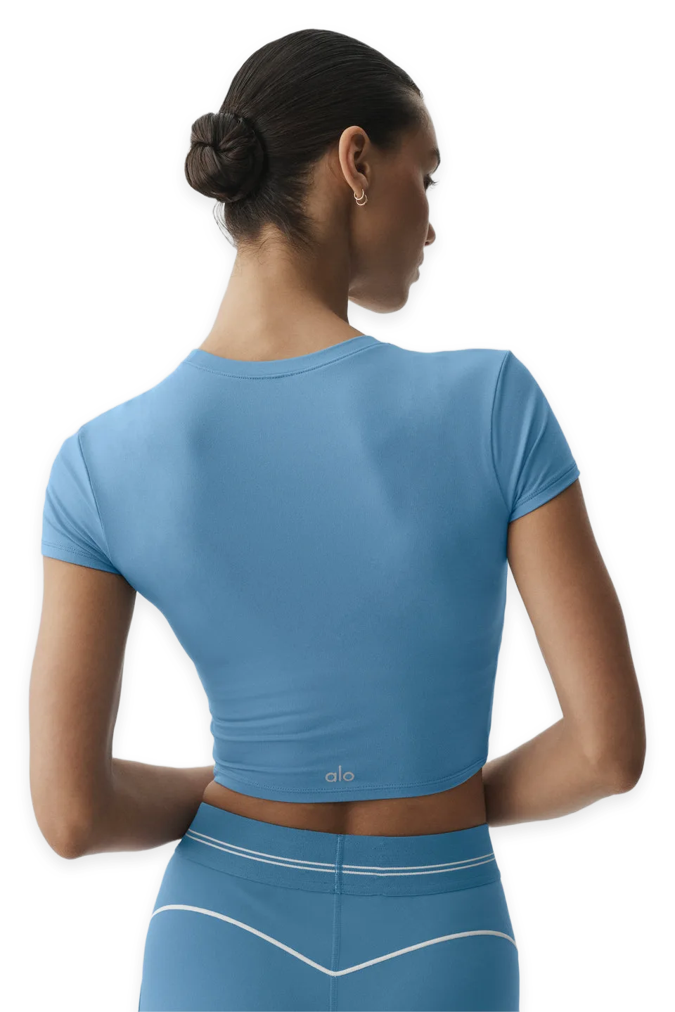 Alo Alosoft Crop Finesse Short Sleeve, photo 2