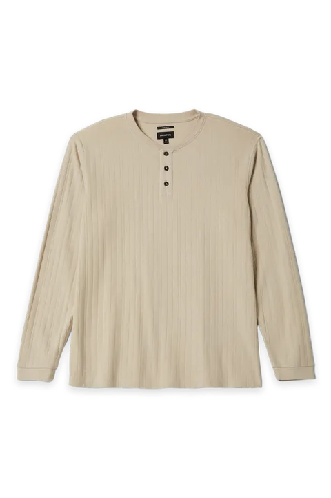 Brixton Vintage Ribbed L/S Henley