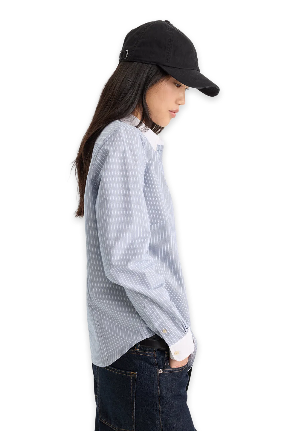 Good American THE OXFORD CONTRAST SHIRT, photo 2
