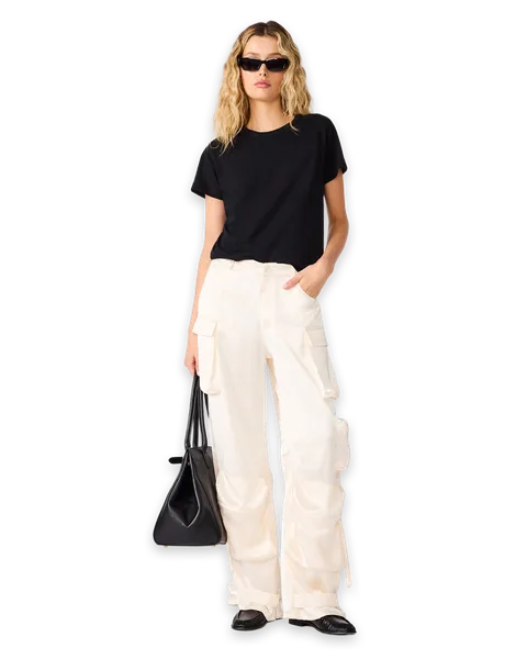 Steve Madden DUO PANT CREAM