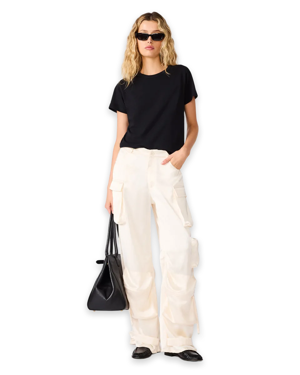 Steve Madden DUO PANT CREAM