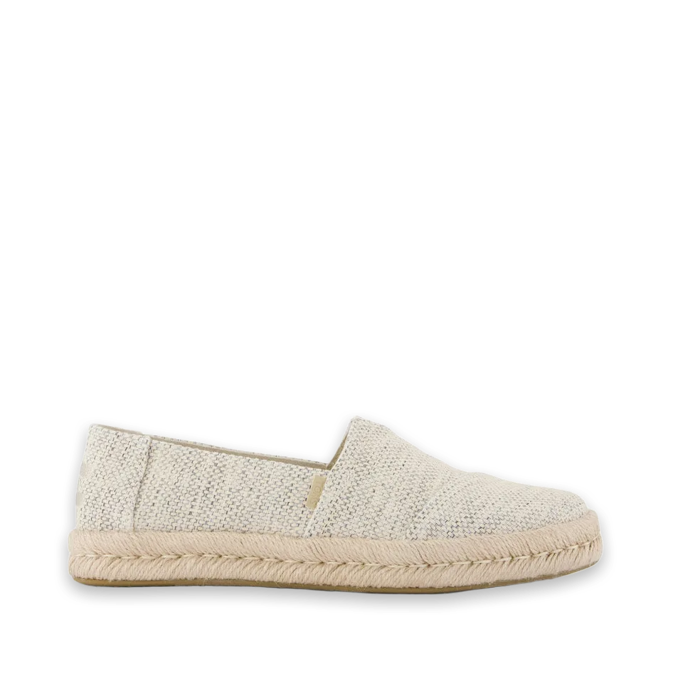 TOMS Womens Alpargata Rope 2.0 Espadrille Fog Melange