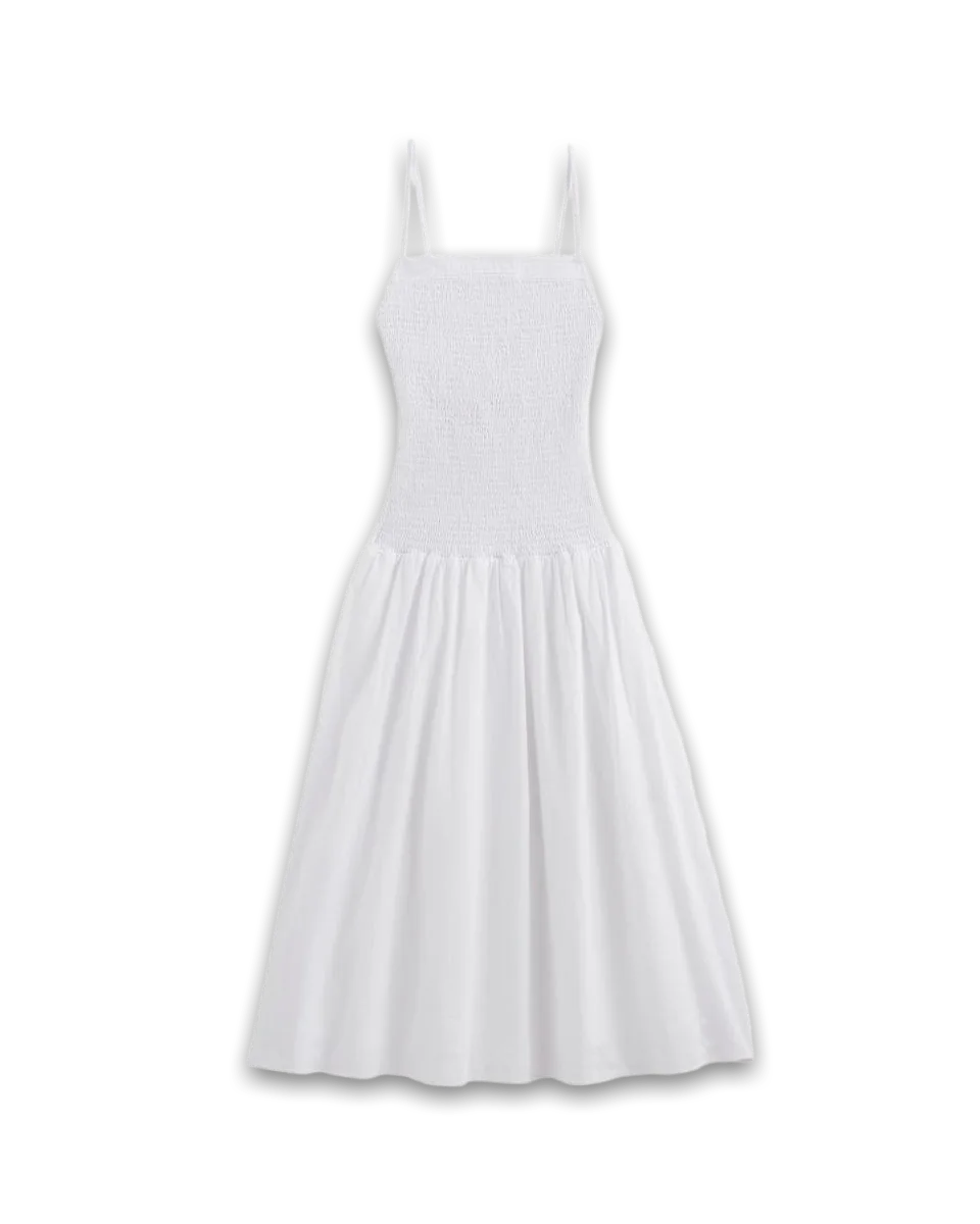 Everlane The Gauze Open-Back Dress