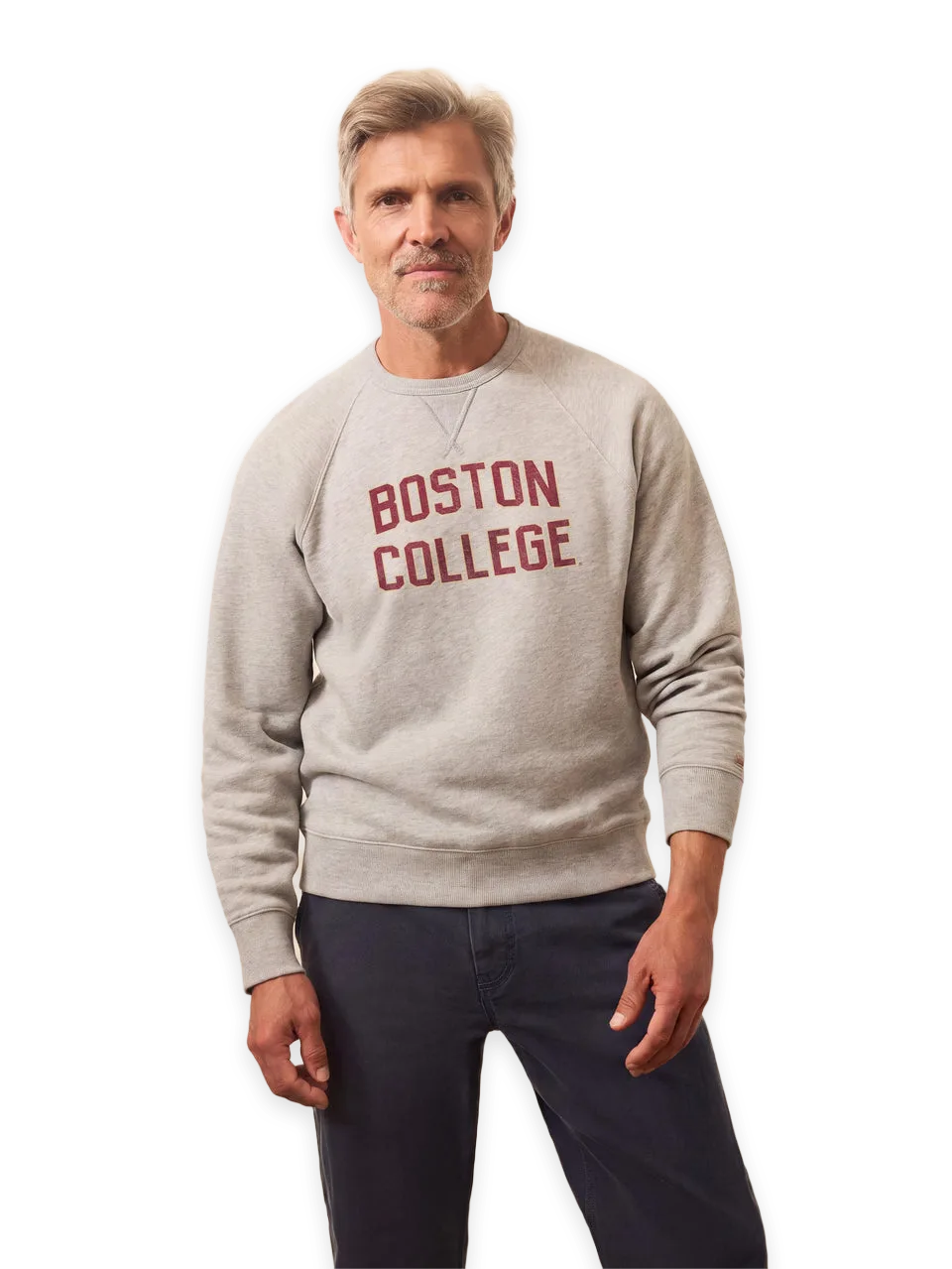 Faherty Boston College High Standard Fleece Crew