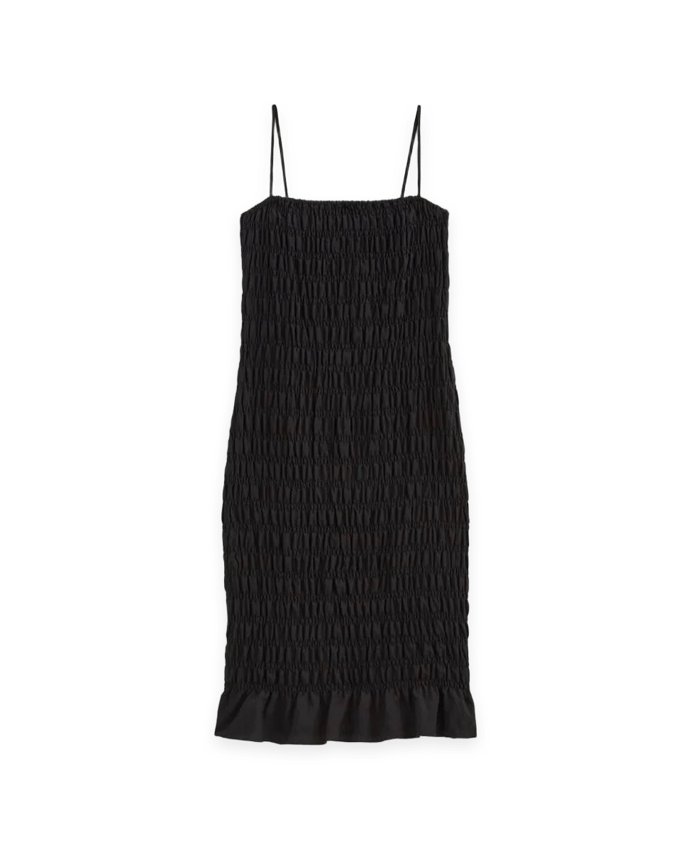 Everlane The Smocked Column Dress