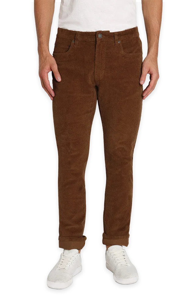 Jachs NY Straight Fit Stretch Corduroy Pant