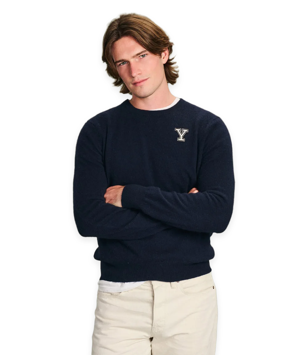 Naadam Men's Yale University Cashmere Sweater