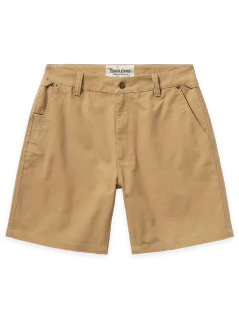 Duck Camp M's Brrr® Lightweight Brush Shorts 8" · Reed