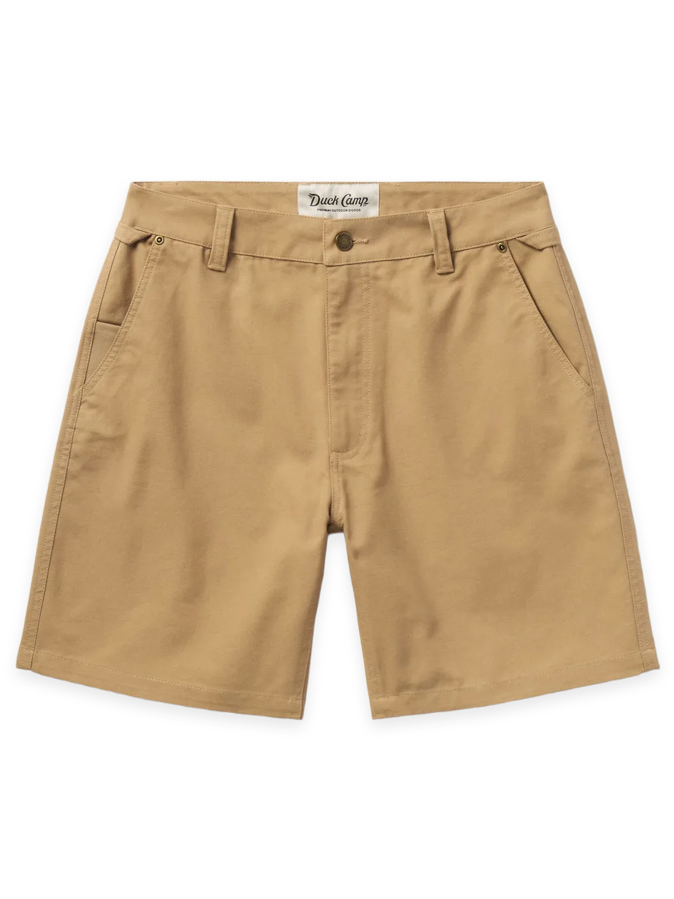 Duck Camp M's Brrr® Lightweight Brush Shorts 8" · Reed