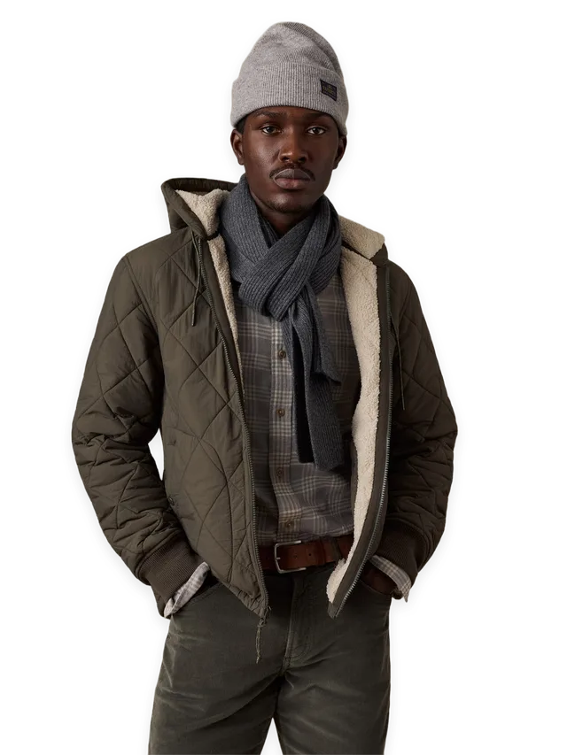 Faherty Quilted Hooded Jacket